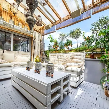 Apartamento Superbe Duplex Paris-rooftop Vue Panoramique París