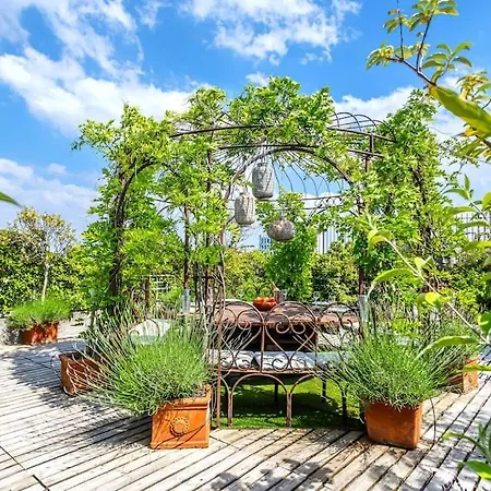Superbe Duplex Paris-rooftop Vue Panoramique Apartamento *