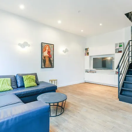 Bastille - Elegant Duplex Loft -6p شقة *