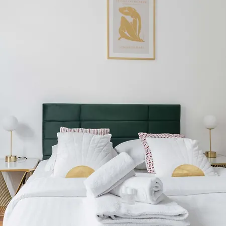 2 Pieces Fonctionnel Metro Jaures - 19 - 4p - Flat-guest 公寓