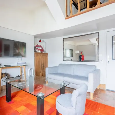 公寓 Cosy Duplex- Saint Germain- Louvre