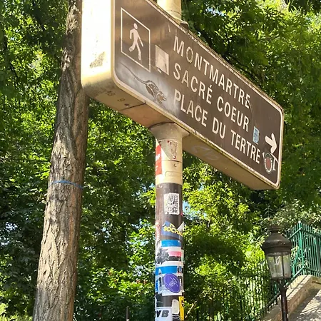 Magnifique 2p Avec Vue Sur Le Sacre Coeur Apartamento
