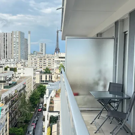 Apartment My Eiffel Tower View Paris