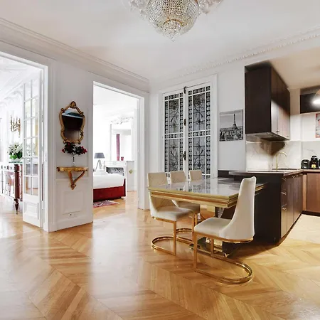 公寓 Luxurious Flat - 4bd8p - Arc De Triomphe *