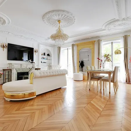 Luxurious Flat - 4bd8p - Arc De Triomphe * 巴黎