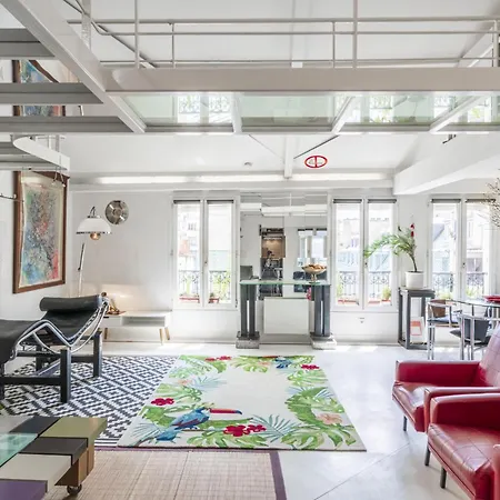 דירה Loft Beaubourg - Marais פריז