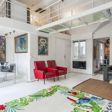 דירה Loft Beaubourg - Marais פריז
