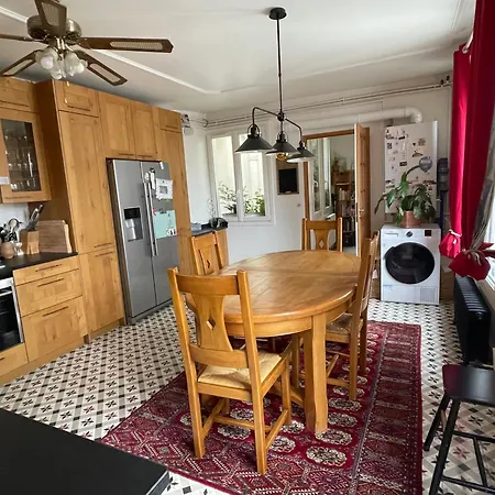 Grand Familial Parisien, Avec Balcon Et Parking 公寓