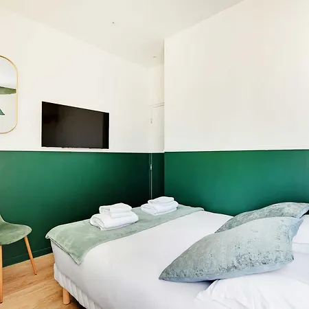 Apartman Cosy Cocoon For 2p With A-c - Near Montmartre