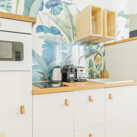 Charming Studio For Two People Jardin Du Luxembourg شقة