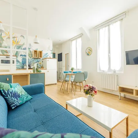 Charming Studio For Two People Jardin Du Luxembourg شقة *