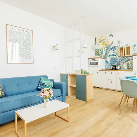 شقة Charming Studio For Two People Jardin Du Luxembourg باريس