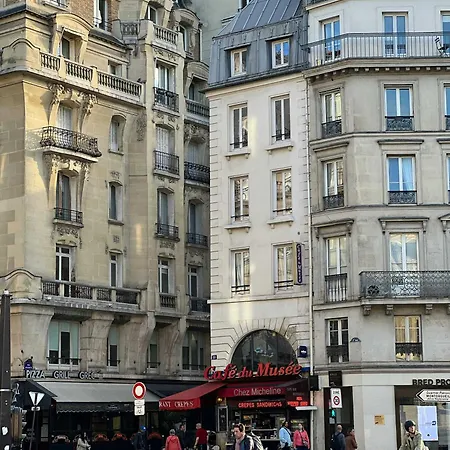 Apartamento Cozy Avec Terrace - 2br-4p - Centre De París