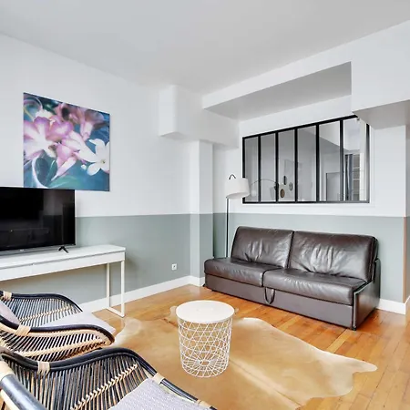 Appartamento Charming - 1br-6p - Sentier Parigi