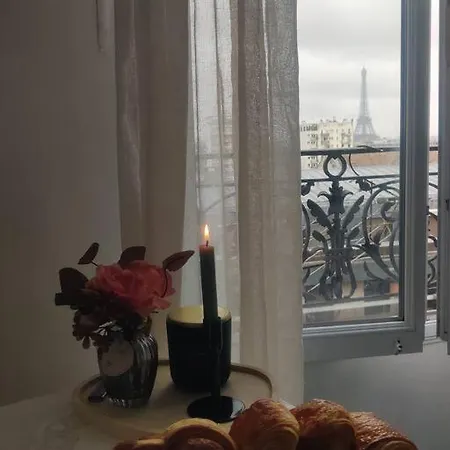 Apartment Superbe Studio Vue Tour Eiffel 15 *