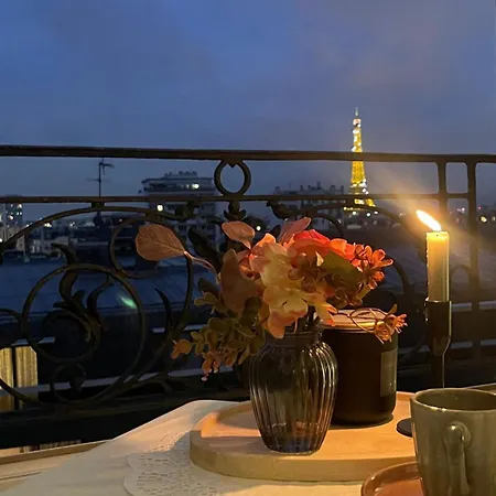 Apartment Superbe Studio Vue Tour Eiffel 15