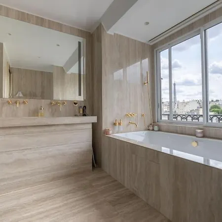 Palais Prive Luxe Vue Tour Eiffel Confort Exclusif Apartman