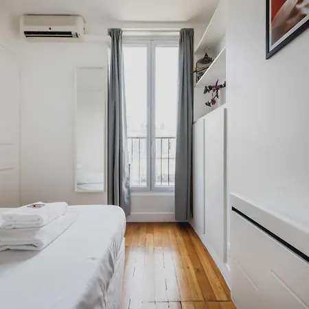 아파트 Luminous 1bdr Witha C&balcony-marais Louvre