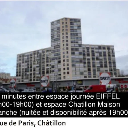 Eiffel Citea Dayroom Espace Sans Nuitee Et Partagee Chatillon Nuitee -- Repos Journee Ou Espace Travail 8-19h Proche Tour Eiffel Ou Usage Bureau A L'heure En Journee -- Nuitee Chatillon Avenue Parijs
