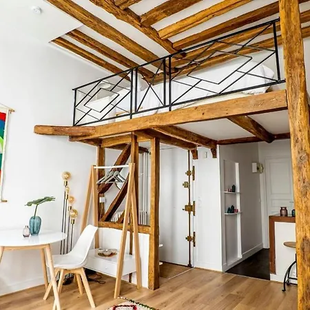 Stylish Parisian Flat In The Marais - Saint-paul Апартаменты