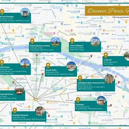 Апартаменты Avenue Breteuil Family - 11 Pers - Unique - Cosy *