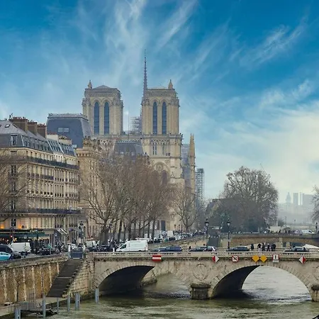 Apartman Oniri - Serviced Notre Dame - Quai Des Grands Augustins Párizs
