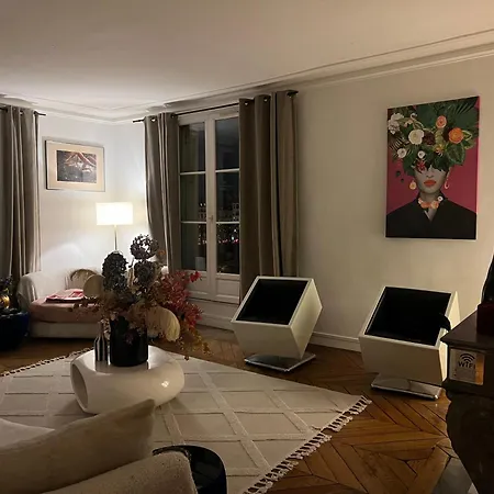 דירה Elegant Artistic Flat On The Seine River
