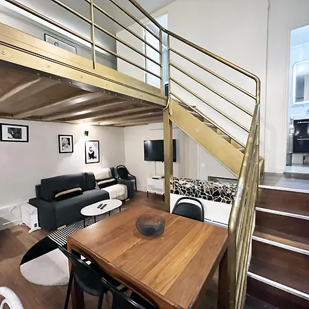 公寓 09 - Stylish Duplex Champs-elysees *