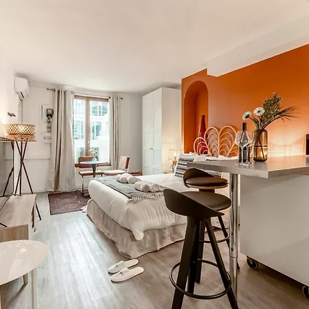 41#opera #grandsboulevards #studio # 02 #ac Apartman *