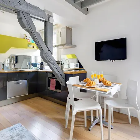 Apartament Bnbnova - Le Marais & Pompidou *