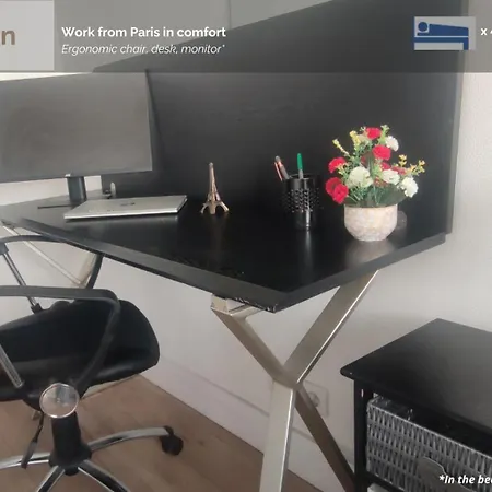Eiffel Horizon - Grand Espace Familial Au Pied Du Metro 파리