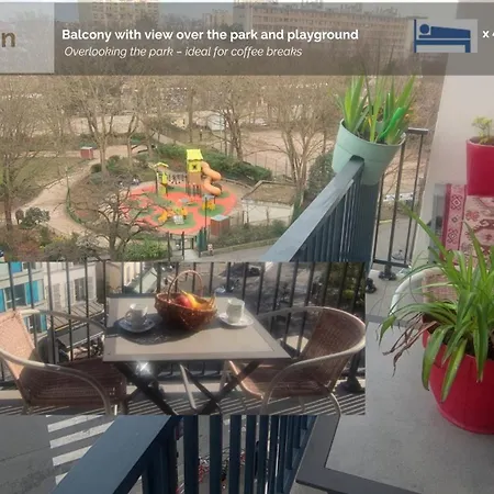 Eiffel Horizon - Grand Espace Familial Au Pied Du Metro * 파리