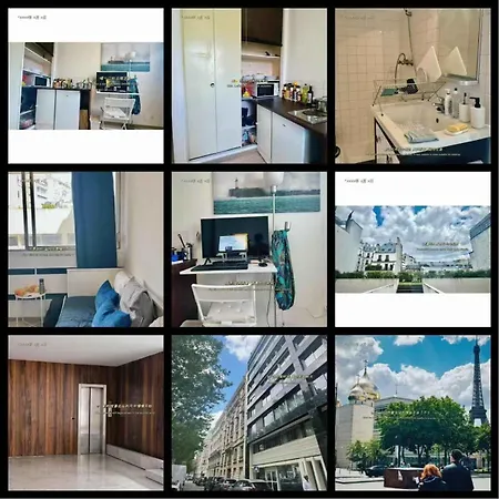 Eiffel Tower, Seine River, Private Apartment, Pont De L'alma, 2 Min Walk 아파트