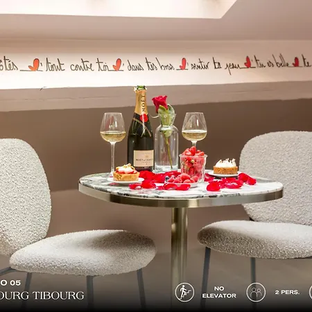 Beauquartier - Marais, Bourg Tibourg Apartament *