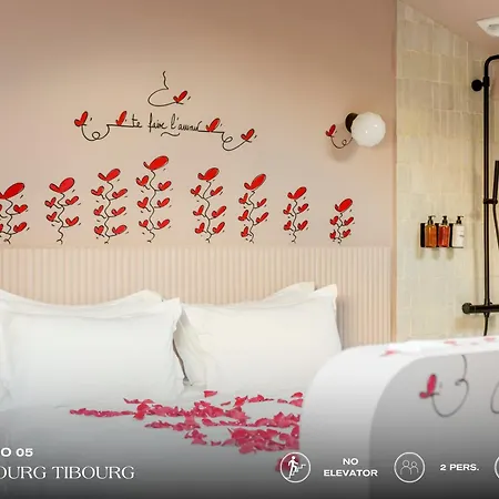 Apartament Beauquartier - Marais, Bourg Tibourg Paryż