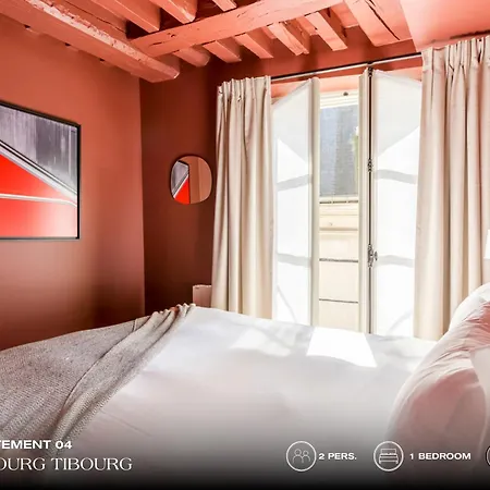 Beauquartier - Marais, Bourg Tibourg Apartament