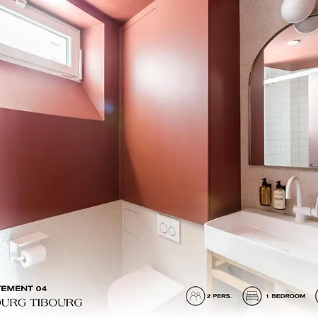 Apartament Beauquartier - Marais, Bourg Tibourg *