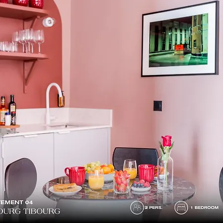 Apartament Beauquartier - Marais, Bourg Tibourg *