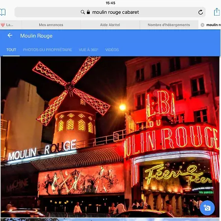 Pigalle Montmartre De 25 M2 - 2 Minutes De La Station Metro Pigalle - 2 Lits Simples Type Gigogne Pour 2 Personnes - Quartier Hypertouristique - Cabaret Moulin Rouge A 200 M, Cafe Aux Noctambules ,cabaret Chez Michou-restaurants-saunas * Parijs