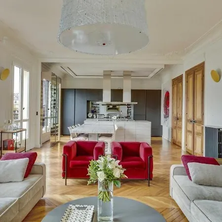 Apartament Luxurious Penthouse Near Champs Elysees And Front Of Eiffel Tower