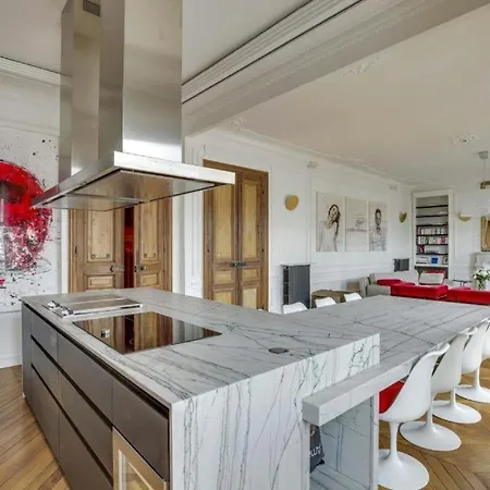 Apartament Luxurious Penthouse Near Champs Elysees And Front Of Eiffel Tower Paryż