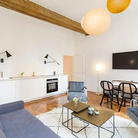 Habitat Parisien - 1br-1ba - Bourse Montorgueil * Paryż