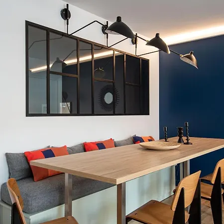 New - Appt Style Le Corbusier Avec Balcon - 8 Pers 巴黎