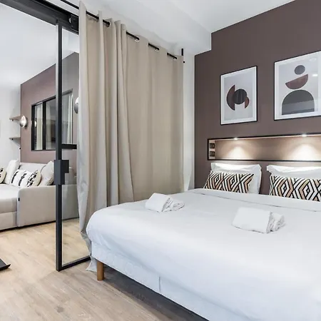 Hsh Parmentier-couronnes I Design 6p-2br Appartement Paris
