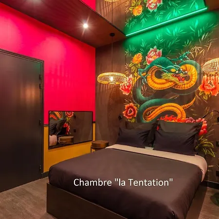 Avec Nuit Insolite Au Dandy Et Jacuzzi Privatise (adults Only) Love hotel