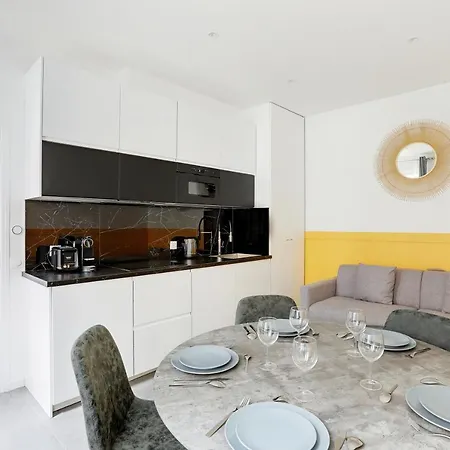 Charming -1br-5p - Republique Apartament *