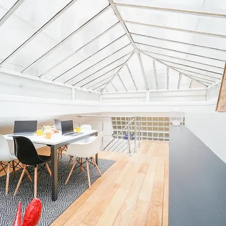 Happy Loft With Coworking & Office Apartment *