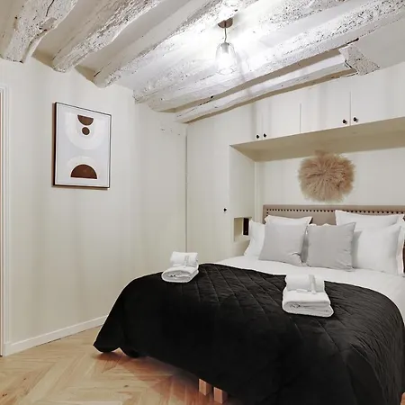 Appartement Pick A Flat's In Le Marais - Rue Saint Martin Parijs