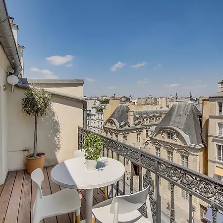 Beautiful With A Terrace In Le Marais Paris