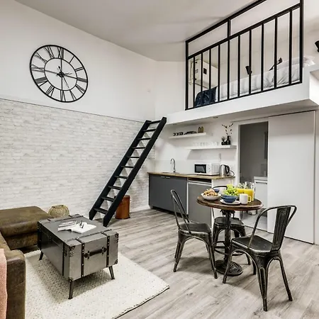 Modern French Studio In *